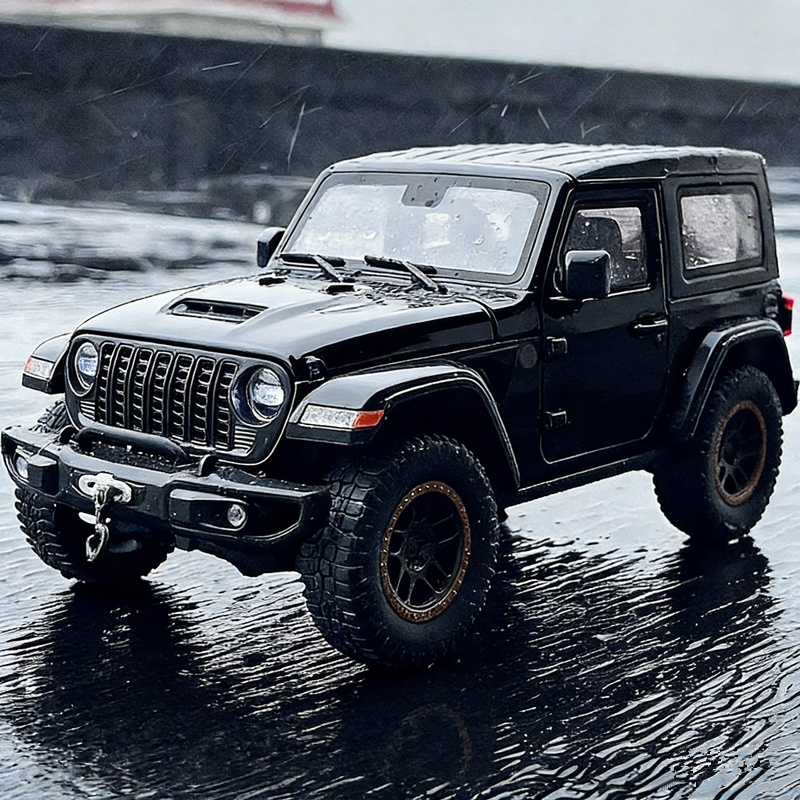 Kids Toys Jeep - 1:24 Jeep Wrangler Rubicon Model Samochodu