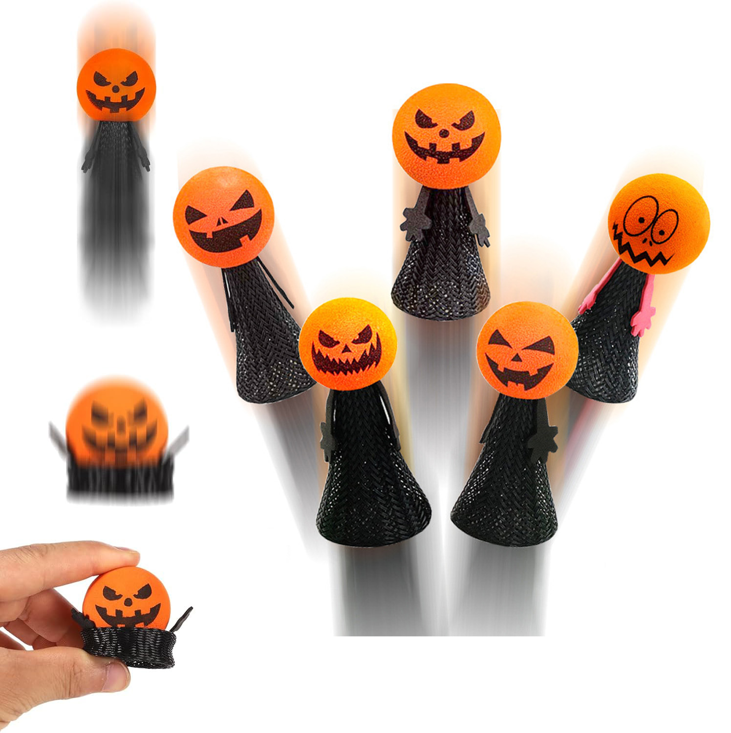 Kids Toys Jumping Poppers - 5 sztuk dekoracji na biurko na