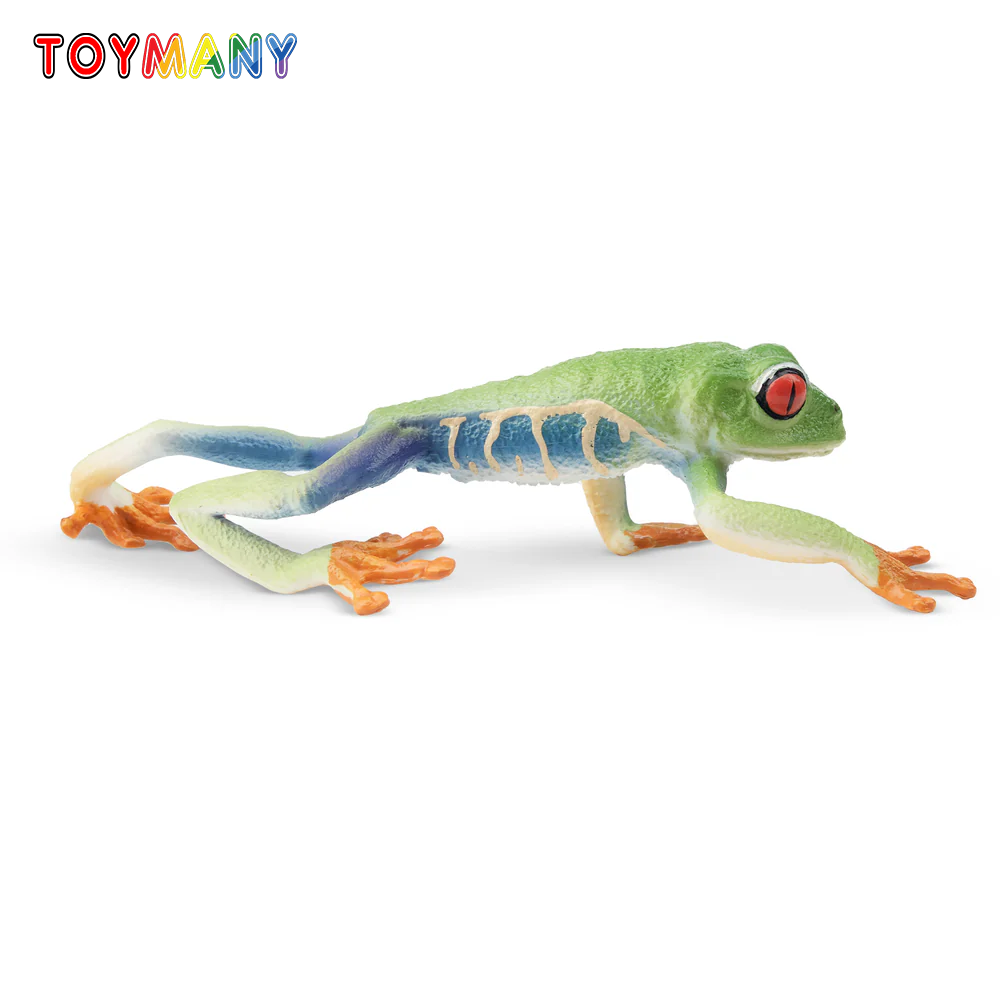 Kids Toys Latest - Toymany Symulacja Czerwonocze Drzewo Żaba Gady