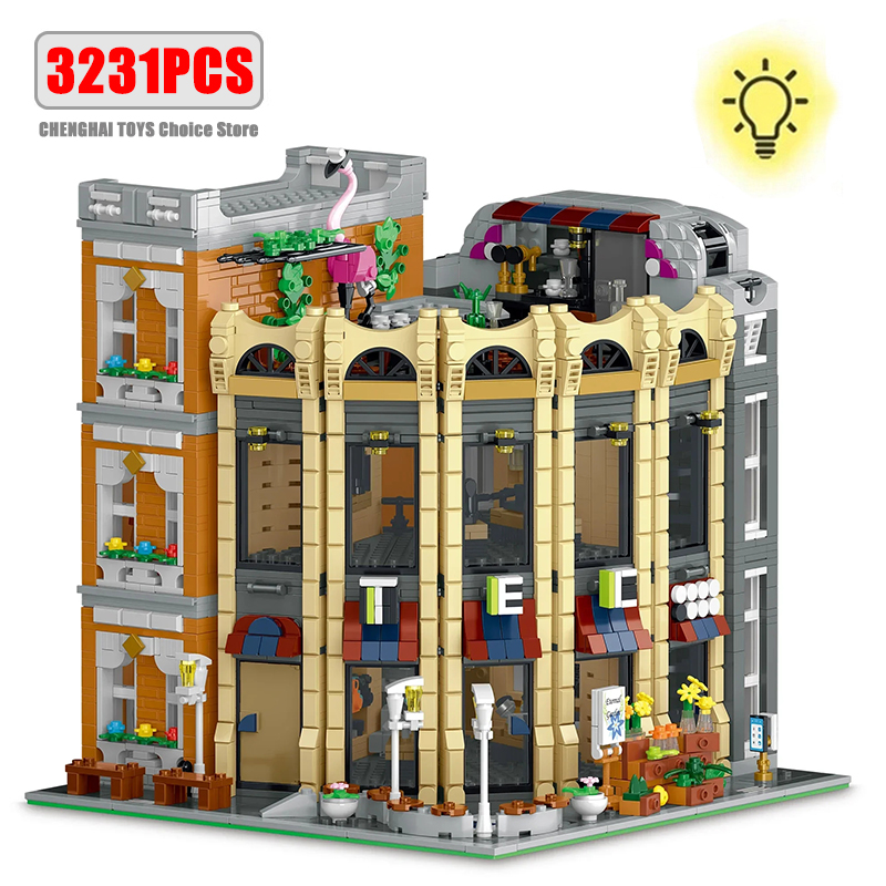 Kids Toys In Store - 3231 ELEMENTÓW Kreatywny Expert MOC Okrągła