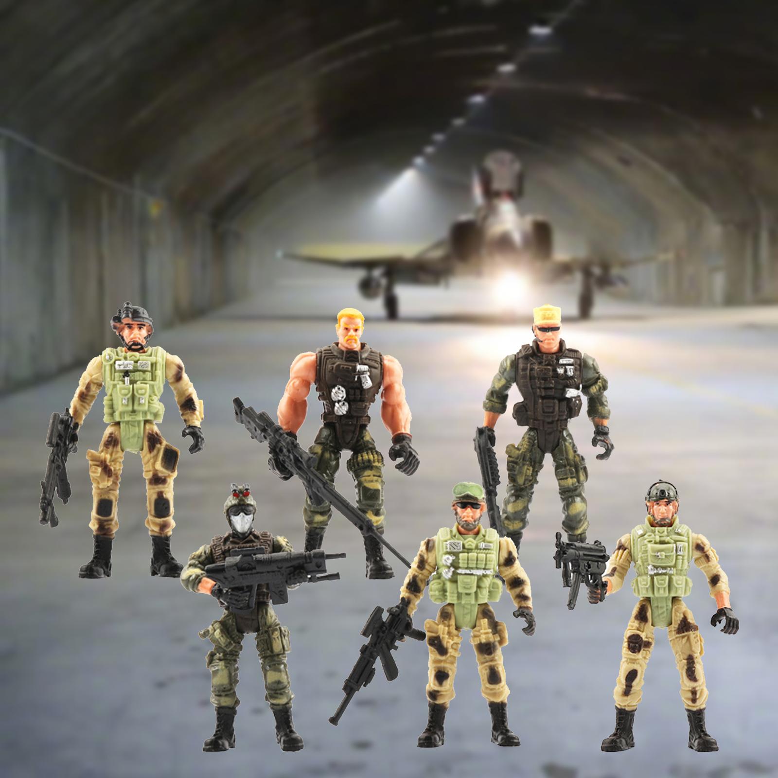Kids Toys In Store - Zestaw 6 figuraków przedstawiających mężczyzn, zabawki