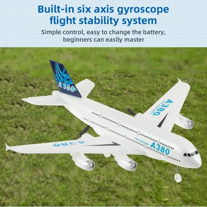 Samolot RC A380 z pianki 2.4G, – Kid Toys And More recenzja i cena