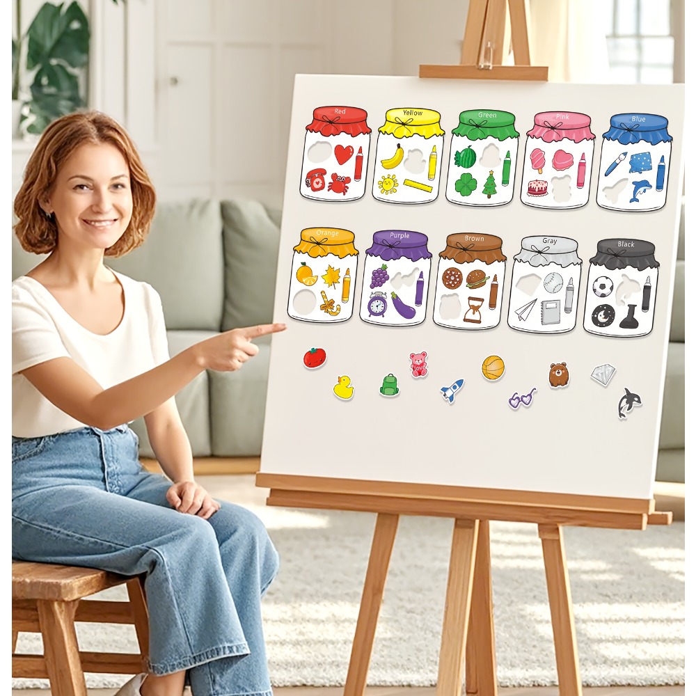 Rozpoznawanie kolorów Zestaw d – Magnetic Drawing Board recenzja i cena