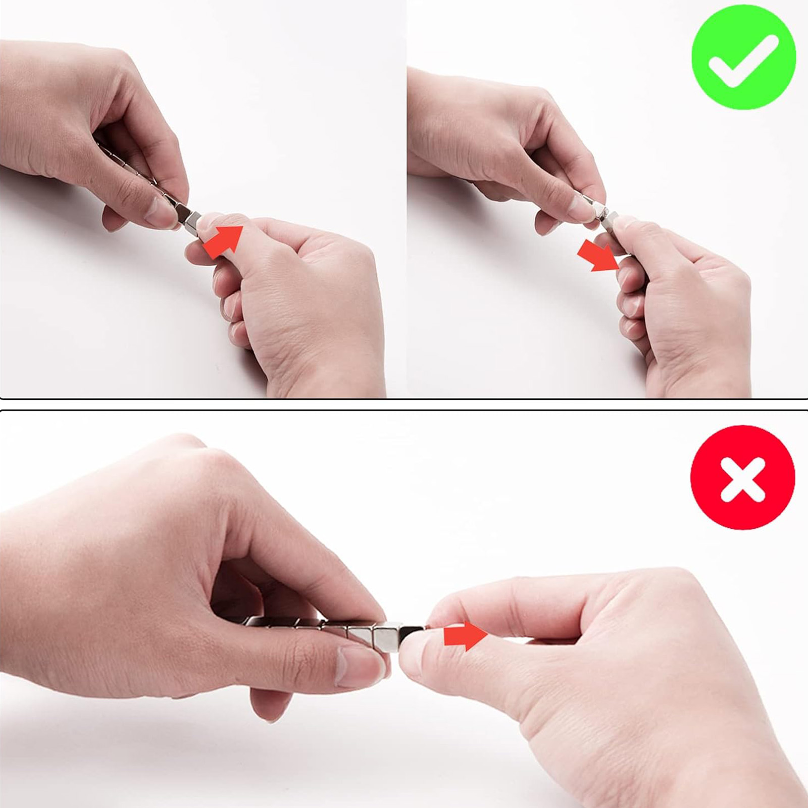 50/100 szt. Małe kwadratowe ma – Magnetic Drawing Board recenzja i cena