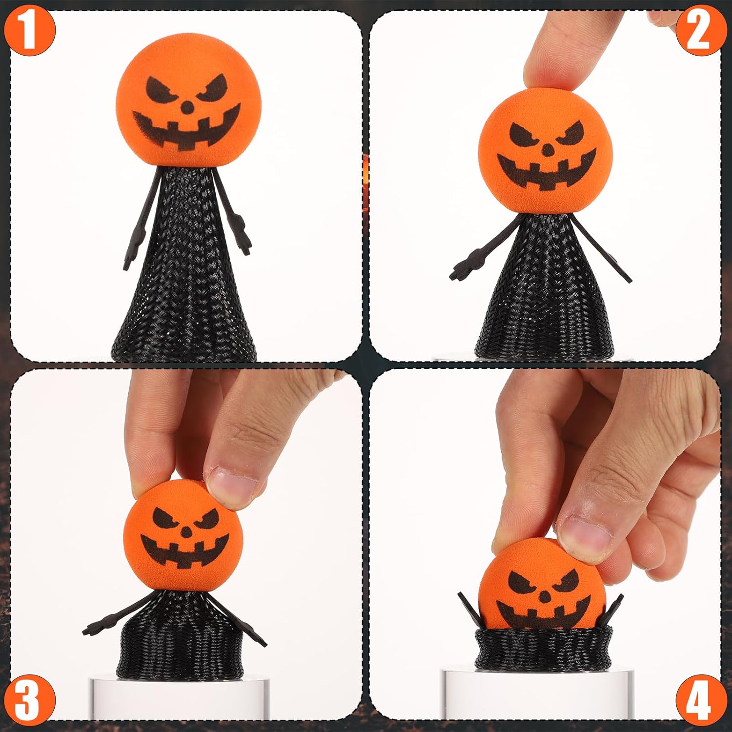 5 sztuk dekoracji na biurko na – Kids Toys Jumping Poppers recenzja i cena