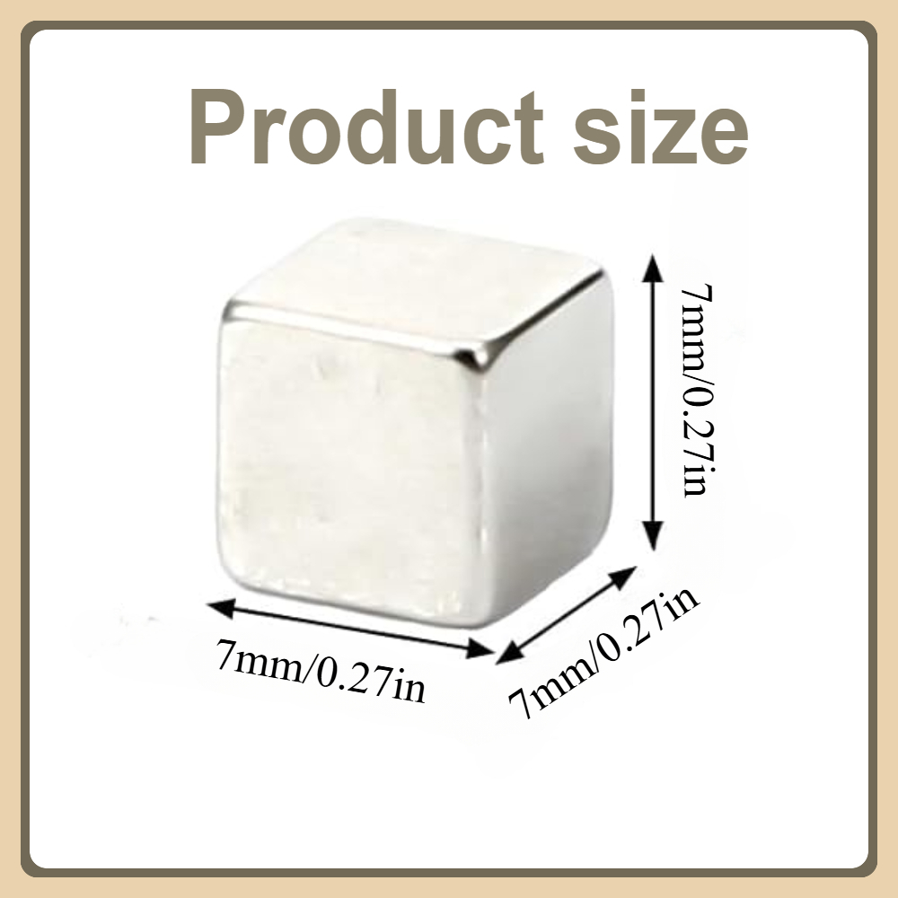 Magnes kwadratowy mały 5x5x5/7 – Magnetic Drawing Board recenzja i cena