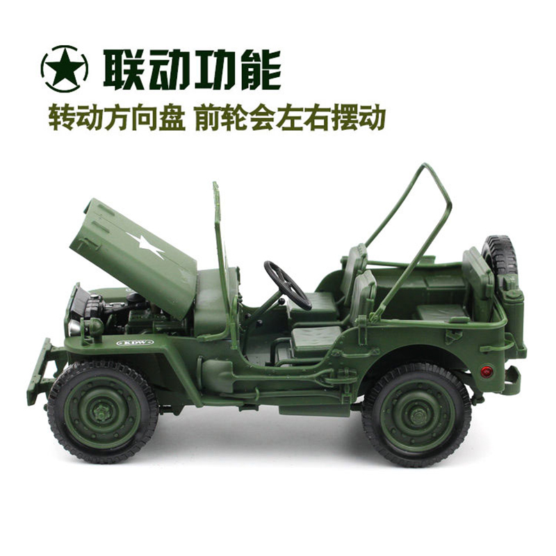 1:18 Taktyczny model wojskowy  – Kids Toys Jeep recenzja i cena