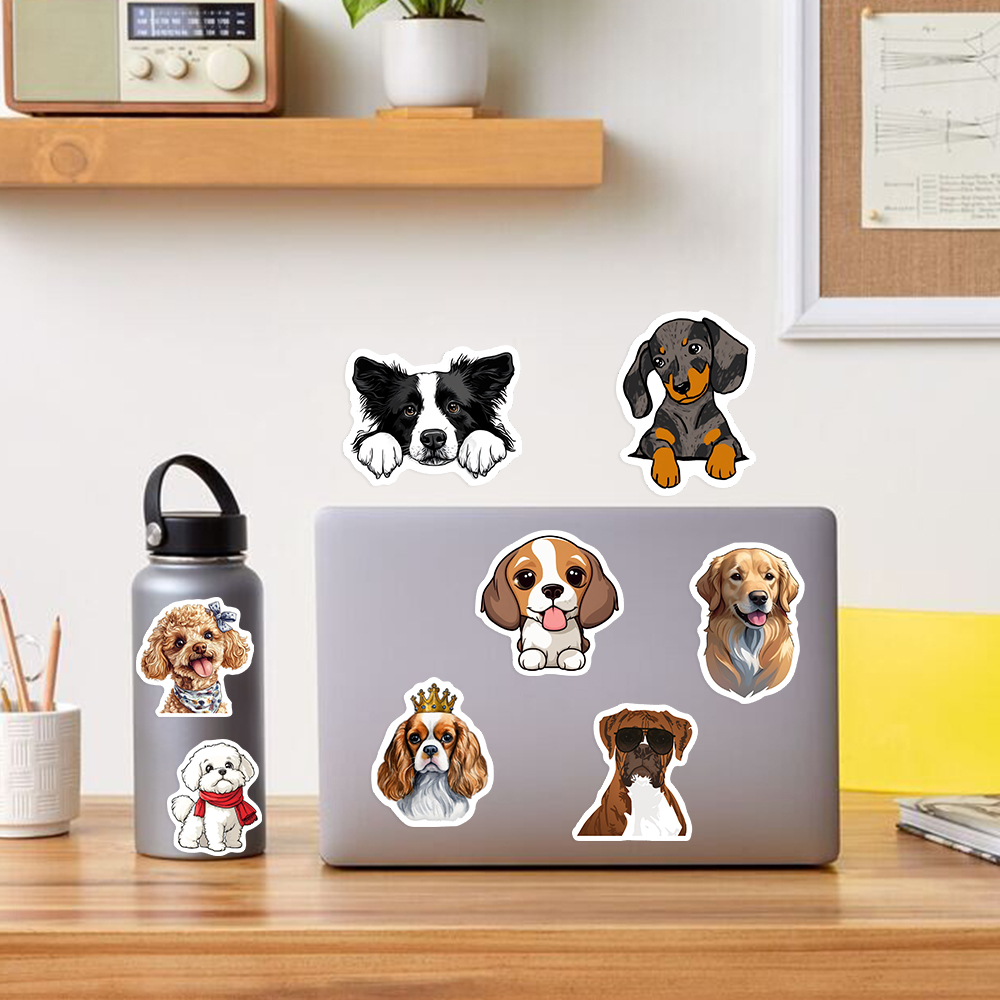 Urocze naklejki z szczeniakami – Kids Toys Laptop recenzja i cena