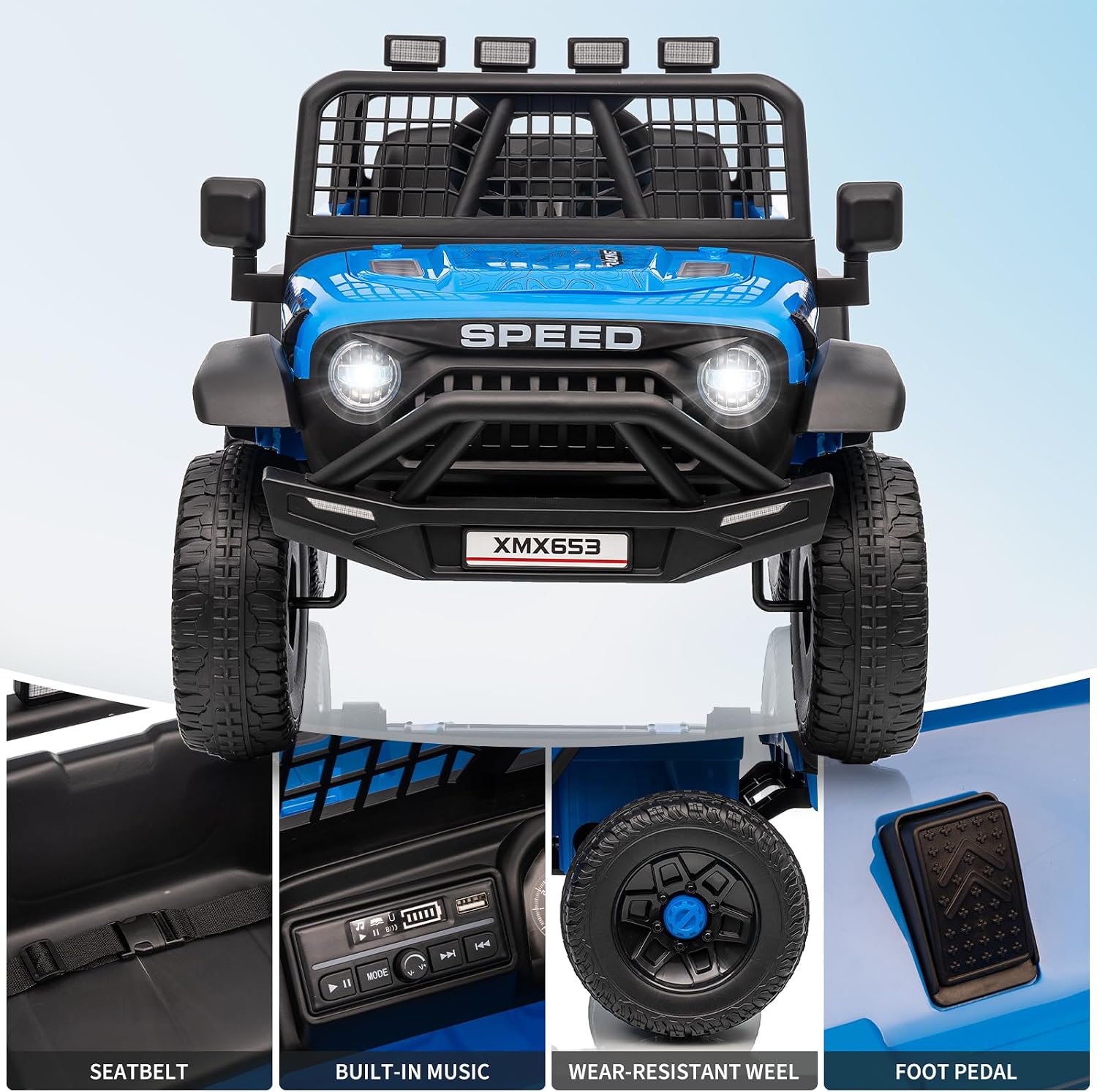 Elektryczny pojazd dla dzieci  – Kids Toys Jeep recenzja i cena
