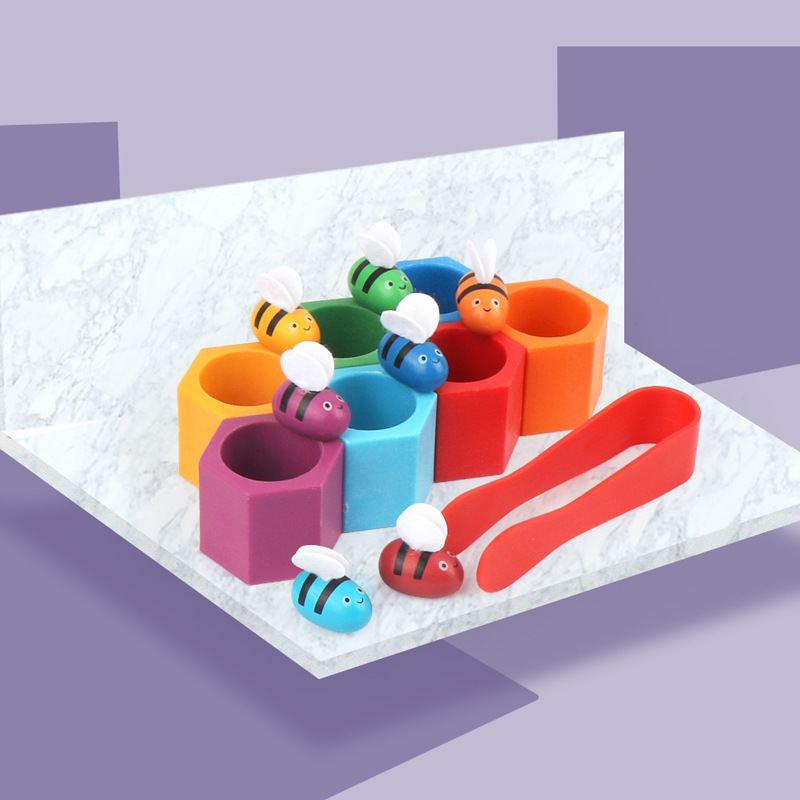 Gry planszowe z motywem pszczó – Wooden Blocks Stacking recenzja i cena