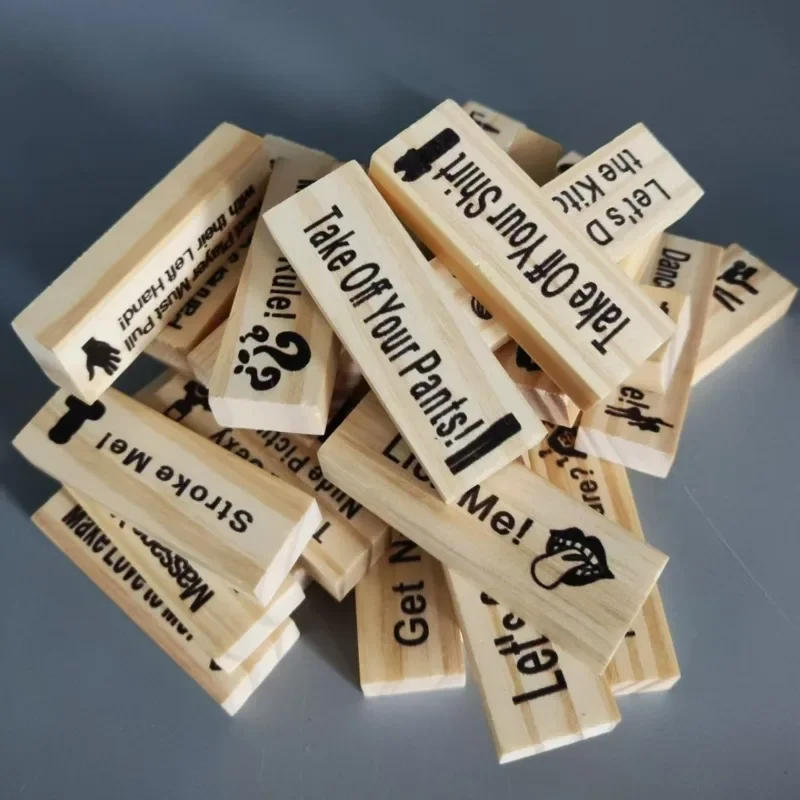 48 szt. Blokowa wieża gra zaję – Wooden Blocks Stacking recenzja i cena