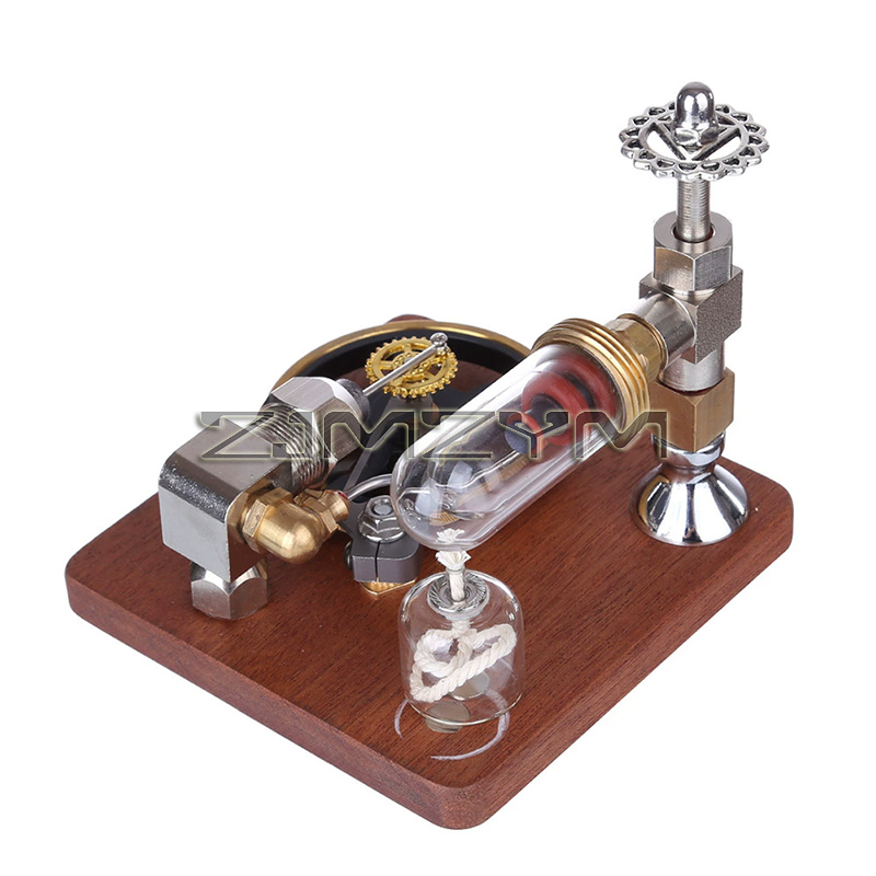 Darmowy silnik Stirlinga z tło – Volcano Experiment Kit recenzja i cena