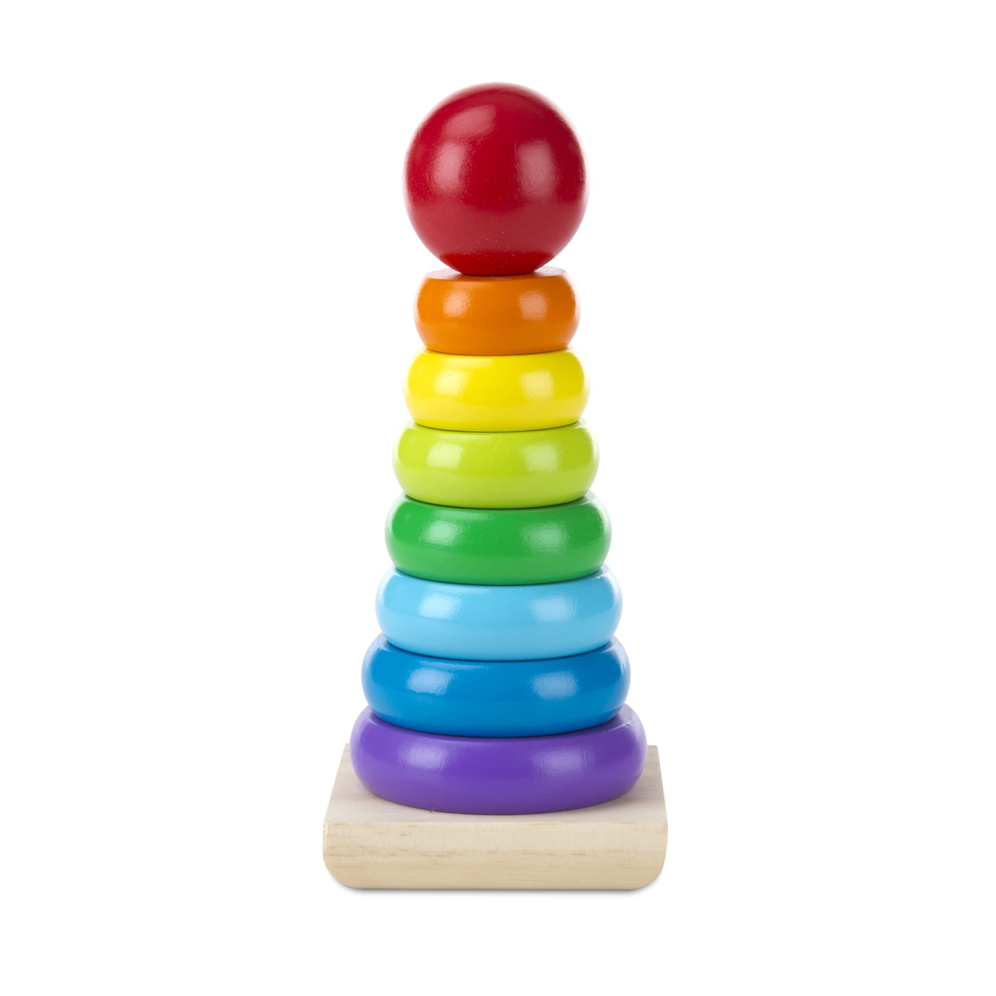Kolorowe drewniane pierścienie – Wooden Blocks Stacking recenzja i cena