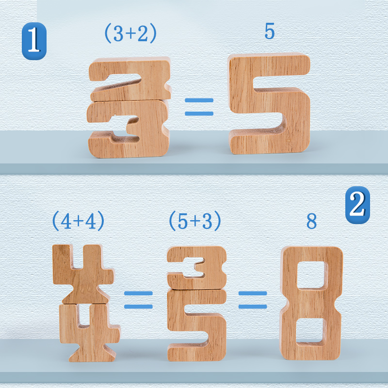 28 drewnianych klocków do ukła – Wooden Blocks Stacking recenzja i cena