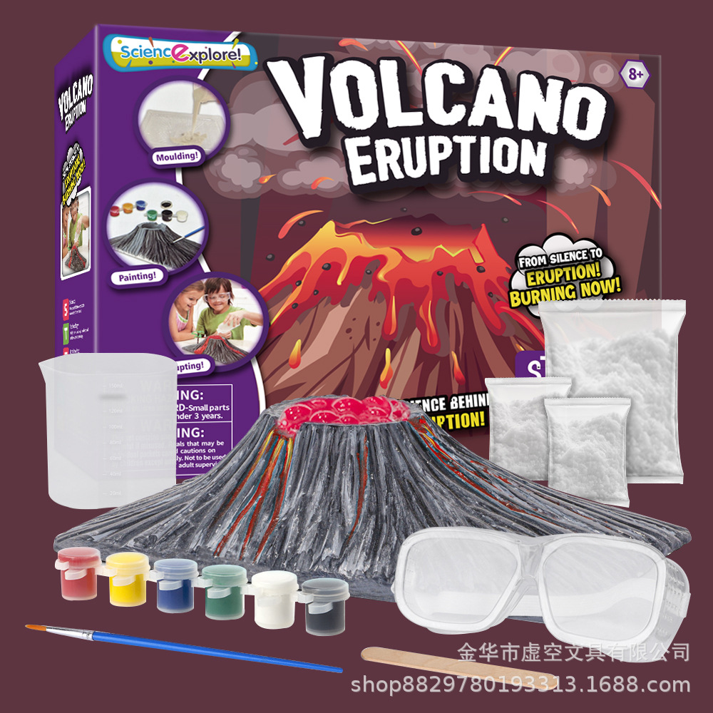 Zestaw do samodzielnego wykona – Volcano Experiment Kit recenzja i cena
