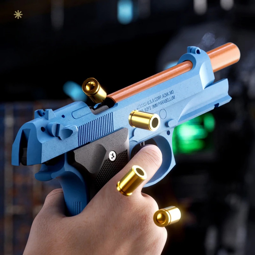 Pistolet-zabawka z funkcją cią – Foam Dart Gun recenzja i cena