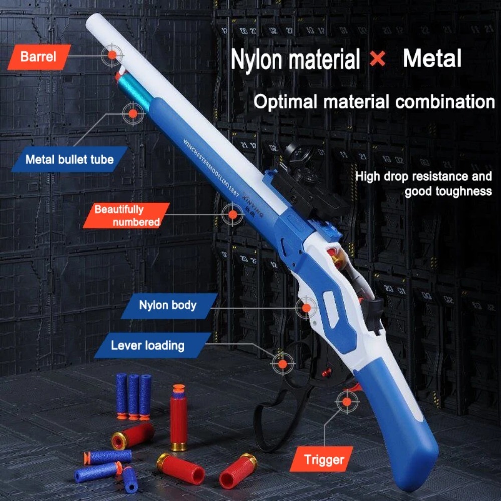 Pistolet na miękkie naboje z f – Foam Dart Gun recenzja i cena