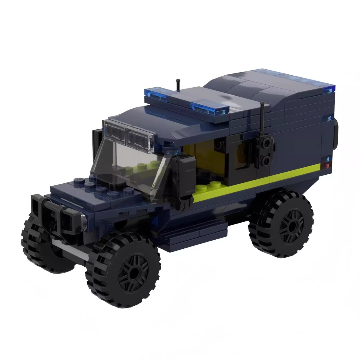 MOC Policyjny Wielofunkcyjny S – Kids Toys Jeep recenzja i cena