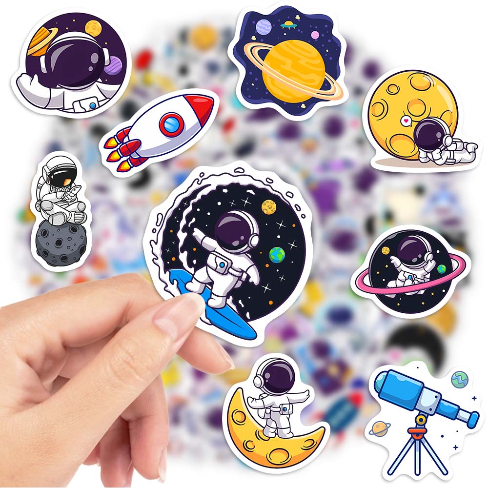 Cute Cartoon astronauta naklej – Kids Toys Laptop recenzja i cena